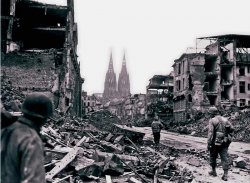 Germany city WWII destruction, destroyed Meme Template