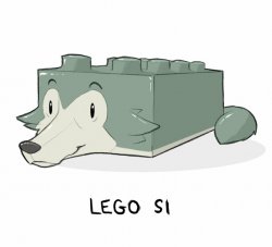 Lego si Meme Template