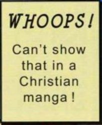 Can't Show that in a Christian Manga Meme Template