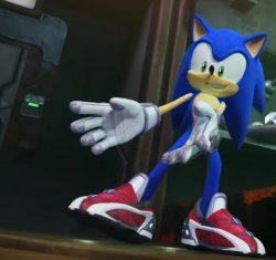 Sonic receiving Meme Template