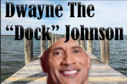 Dwayne The Dock Johnson Meme Template