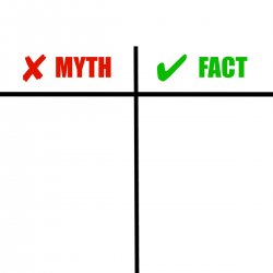 Myths vs facts comparison grid Meme Template