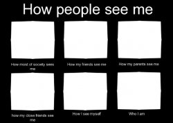 How people see me Meme Template