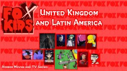 Fox Kids UK and LA Horror Movies and TV Shows Villains Meme Template
