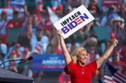 Marjorie Taylor Greene MTG Impeach Biden JPP Meme Template