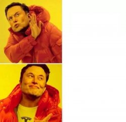 Elon Musk no yes Meme Template