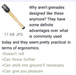 Hand grenade vibe Meme Template