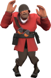 Soldier Scared TF2 Meme Template