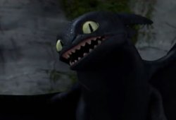 Scared Toothless (HTTYD) Meme Template