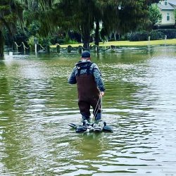 Florida Man vs Hurricane Surge Meme Template