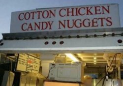 Cotton Chicken Candy Nuggets Meme Template