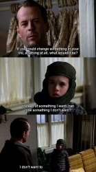 SIXTH SENSE CAN IT BE SOMETHING I DON'T WANT Meme Template