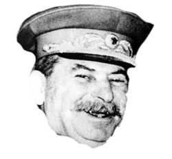 Stalin smile png Meme Template