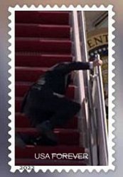 Joe Biden stamp Meme Template