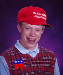 MAGA GOP bad luck Brian Meme Template