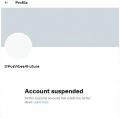 Account Suspended Meme Template