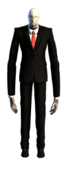 Slenderman Transparent Background Meme Template