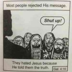They hated Jesus Meme Template