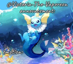 Victoria-The-Vaporeon Meme Template