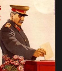 Stalin Vote Meme Template