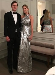 Jared and Ivanka and wandering hands in the mirror Meme Template