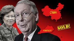 Manchuria Mitch McConnell for Sale Meme Template