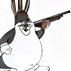 Big chungus ai mode Meme Template