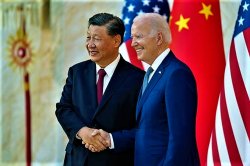 Biden and Xi Jinping 2 Meme Template