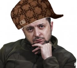 Scumbag Zelensky Meme Template