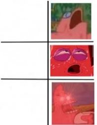 patrick becoming mad? Meme Template