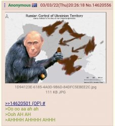 monke putin invades Ukraine Meme Template