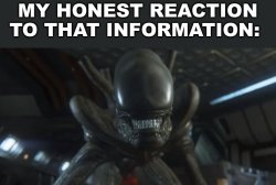 Alien reaction Meme Template