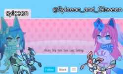 Sylceon_and_Glaveon 2.0 Meme Template
