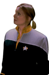 Ensign Amens Deep Space Nine Uniform Trill Spots Meme Template
