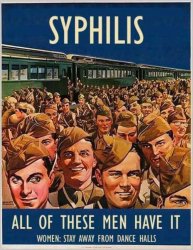 Syphilis all of these men have it Meme Template