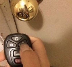 Door handle car keys Meme Template