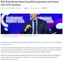 Kylie Rittenhouse political aspirations Meme Template