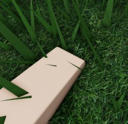 Roblox Guy Touching Grass Meme Template