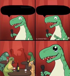 Bad Joke T-Rex Meme Template