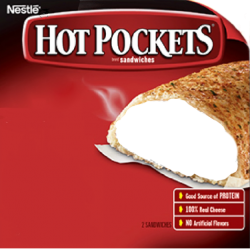 Blank Hot Pockets Meme Template