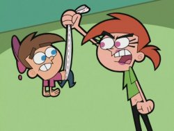 Vicky the Babysitter from The Fairly OddParents Meme Template