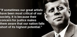 JFK quote artists Meme Template