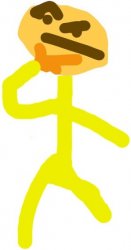 Thonking Man Meme Template