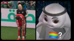 Is this gay? Qatar Meme Template