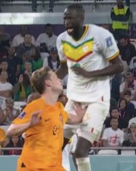 World Cup Netherlands vs Senegal Meme Template