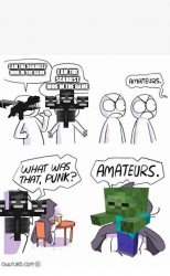 Minecraft Amateur Meme Meme Template