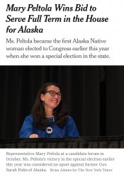 Mary Peltola wins Meme Template