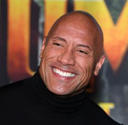 the rock smiling Meme Template