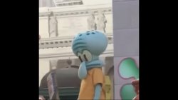 Introverted squidward Meme Template