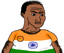 Indian creep Meme Template